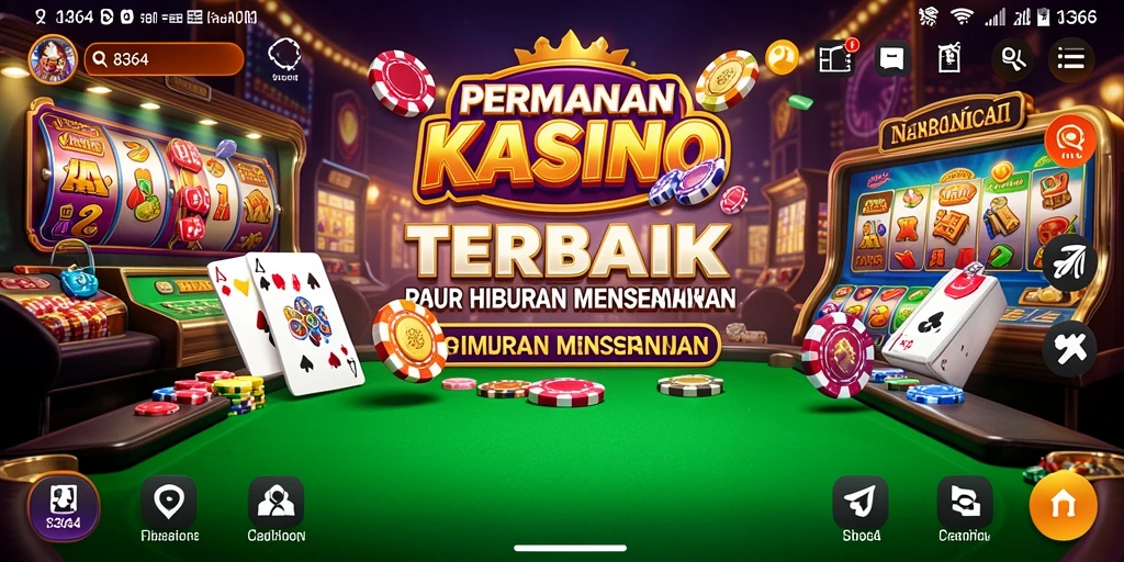 Tangkapan layar utama 8364 menampilkan gameplay Kasino yang menarik.