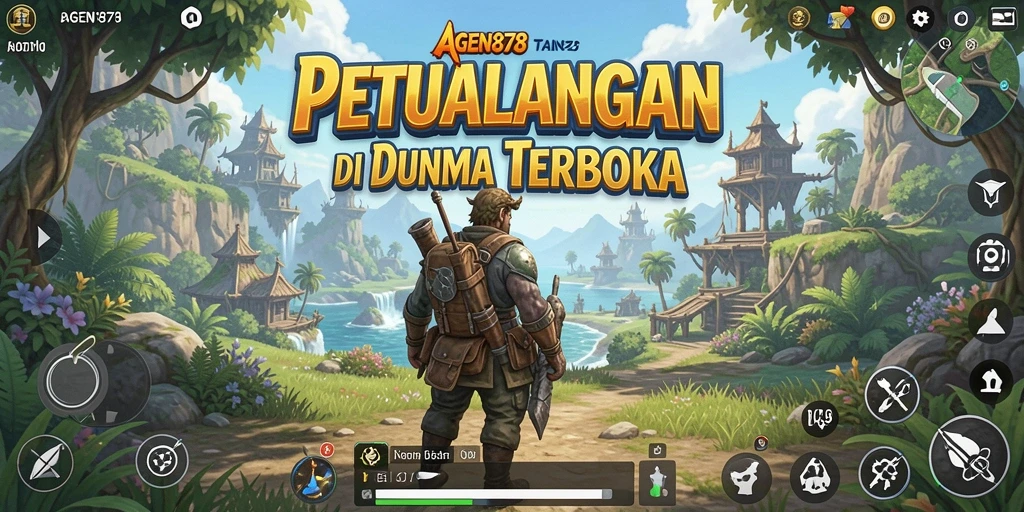 Menampilkan gameplay AGEN878 dengan eksplorasi dunia terbuka yang mendebarkan.
