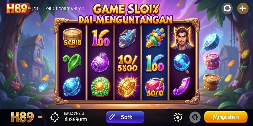 Tampilan gameplay H89 dengan efek visual yang menakjubkan.