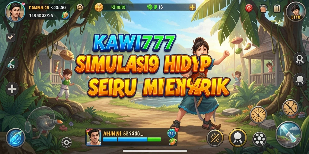 Gambaran utama gameplay KAWI777 yang seru