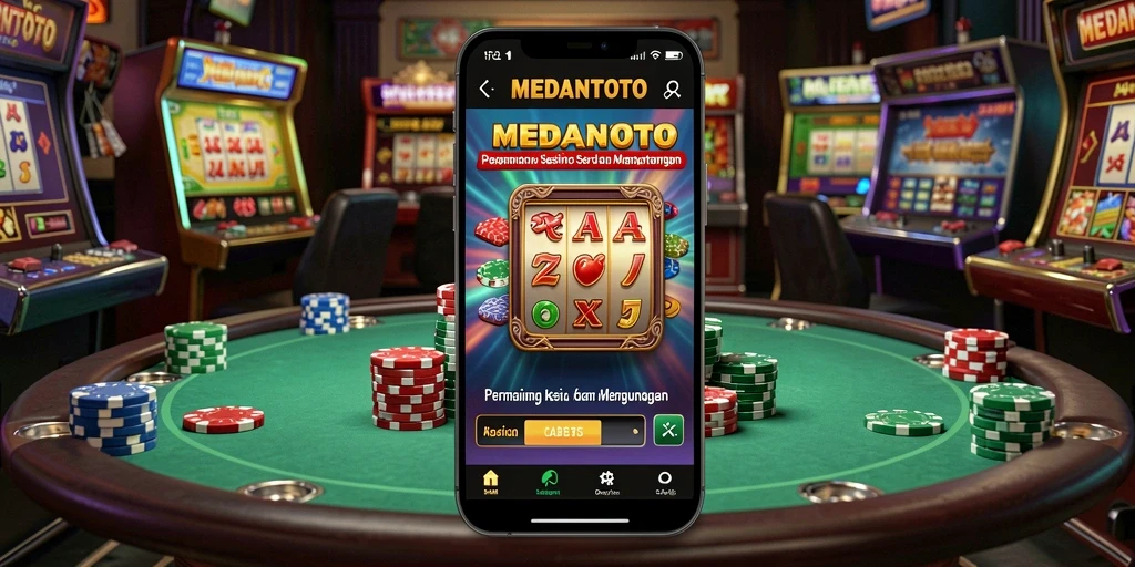 Tampilan gameplay seru di MEDANTOTO dengan dealer nyata.