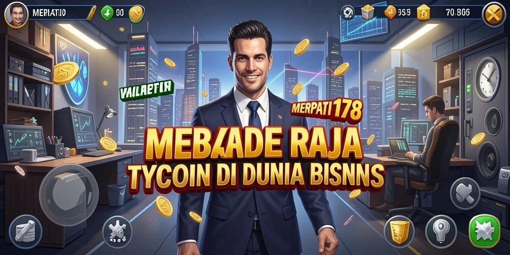 Tampilan gameplay MERPATI178 dengan elemen Tycoon yang menarik.
