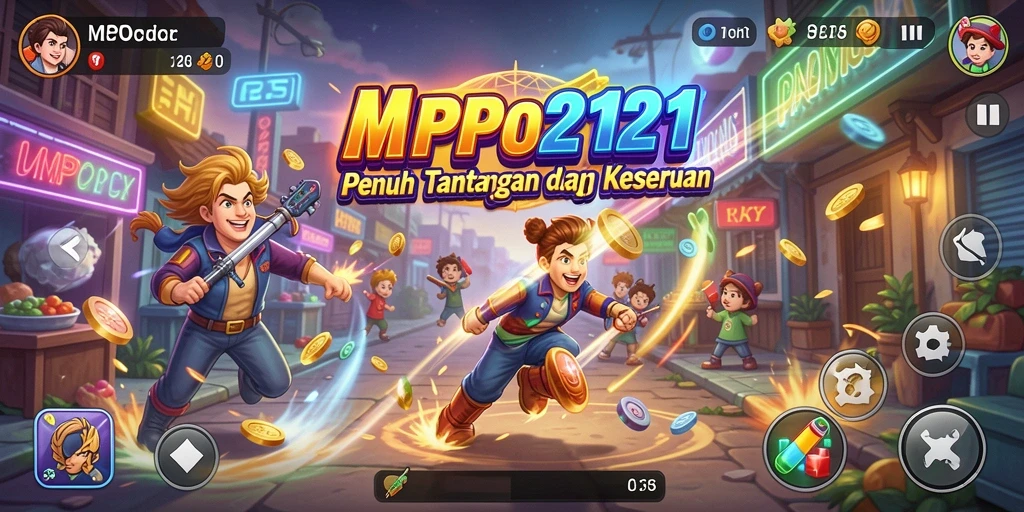Tampilan gameplay seru dan menantang di MPO2121.