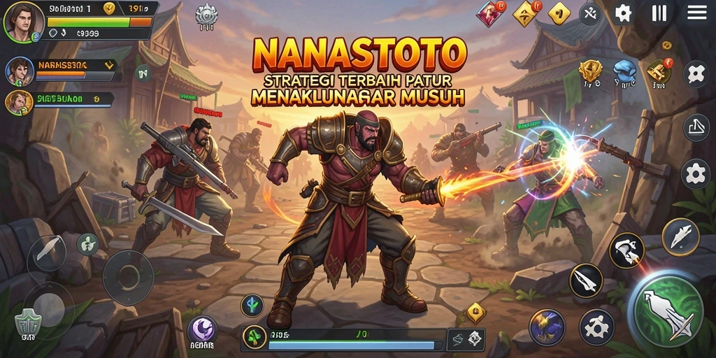 Gameplay NANASTOTO yang seru dan menantang.