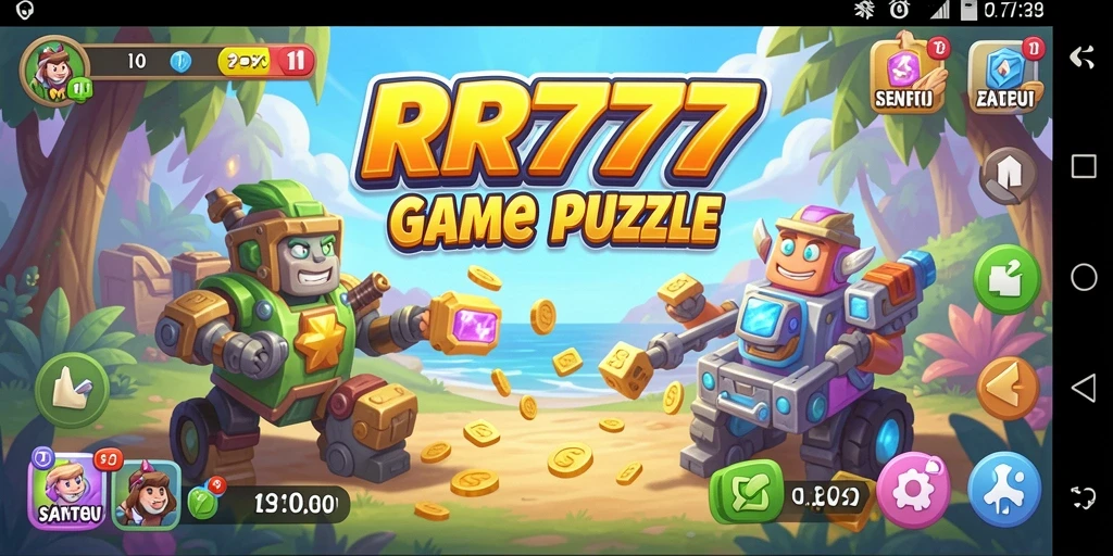 Gameplay RR777 yang menarik dan penuh warna.