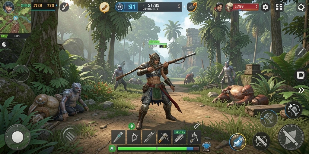 Tampilan gameplay ST789 yang mengasyikkan dan interaktif.